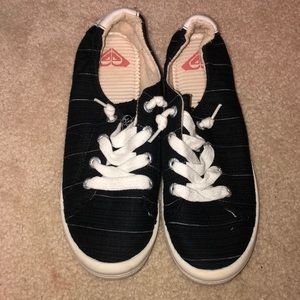 Black and white sneakers